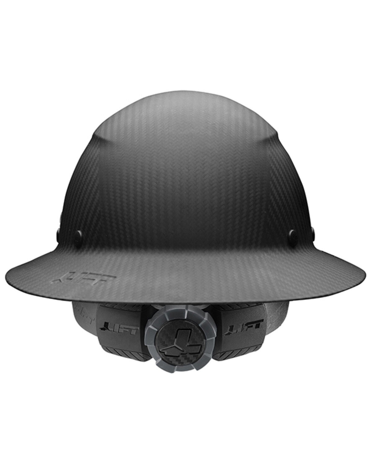 Image #6 - Lift Safety DAX Carbon Fiber Full Brim Hard Hat, Black, hi-res