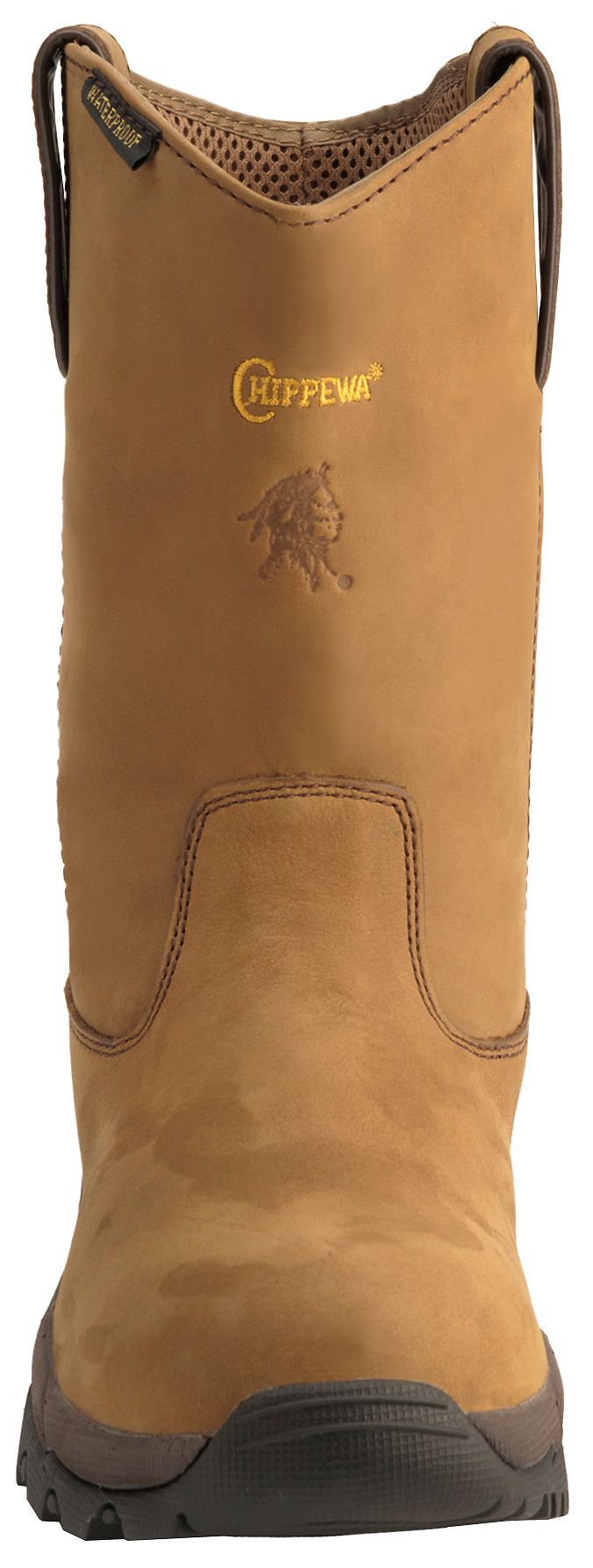 chippewa pull on work boots