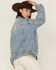 Unpublished Denim Women's Light Wash Davie Denim Trucker Jacket, Blue, hi-res