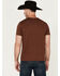 Image #4 - Rock & Roll Denim Men's Boot Barn Exclusive Reckless & Rowdy Short Sleeve Graphic T-Shirt , Brown, hi-res