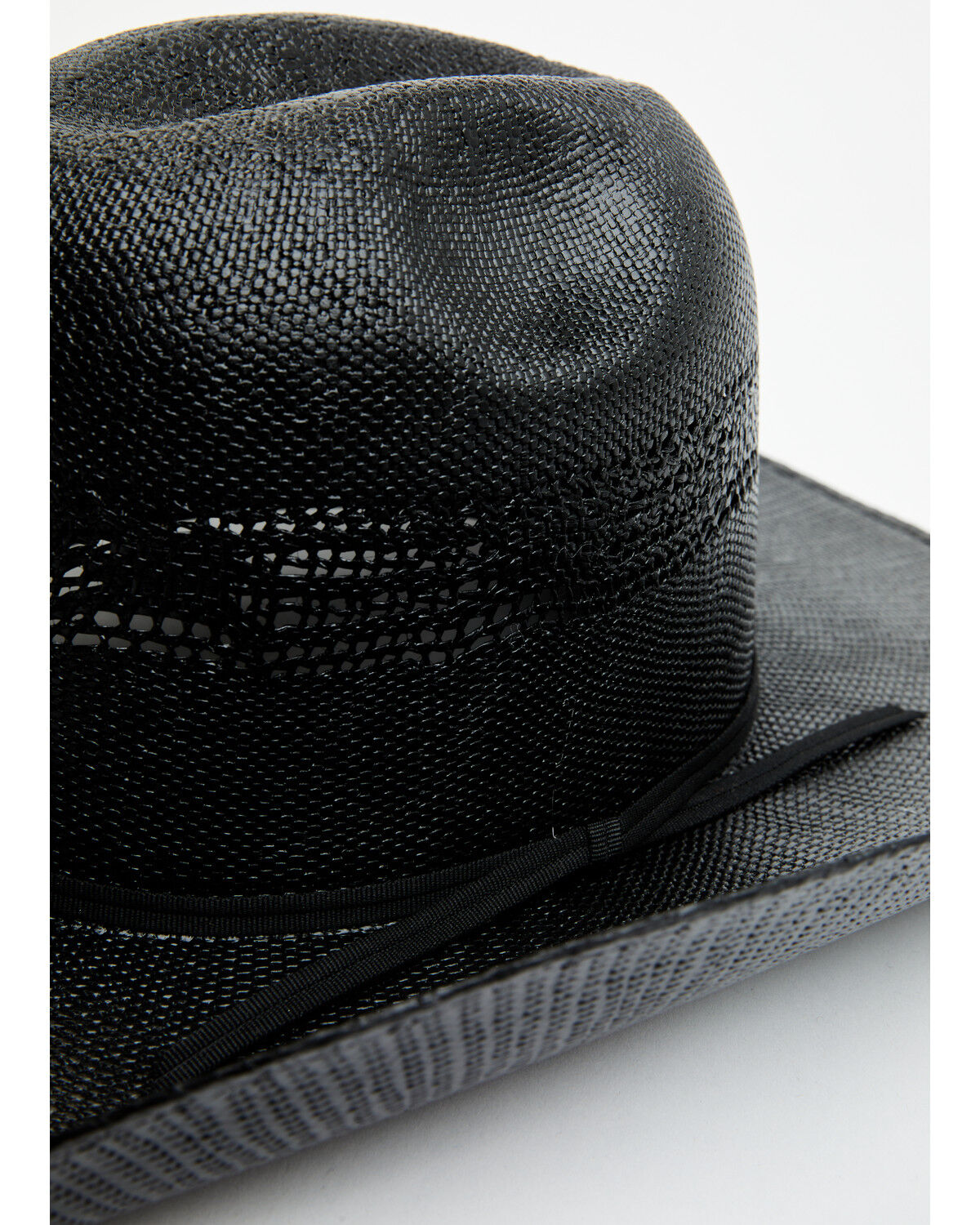 Image #2 - Cody James Hanoverian Straw Cowboy Hat, Black, hi-res