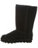 Image #3 - Bearpaw Girls' Elle Tall Casual Boots - Round Toe, Black, hi-res