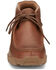 Justin Men's Cappie Cowhide Leather Casual Lace-Up Shoe - Moc Toe , Brown, hi-res