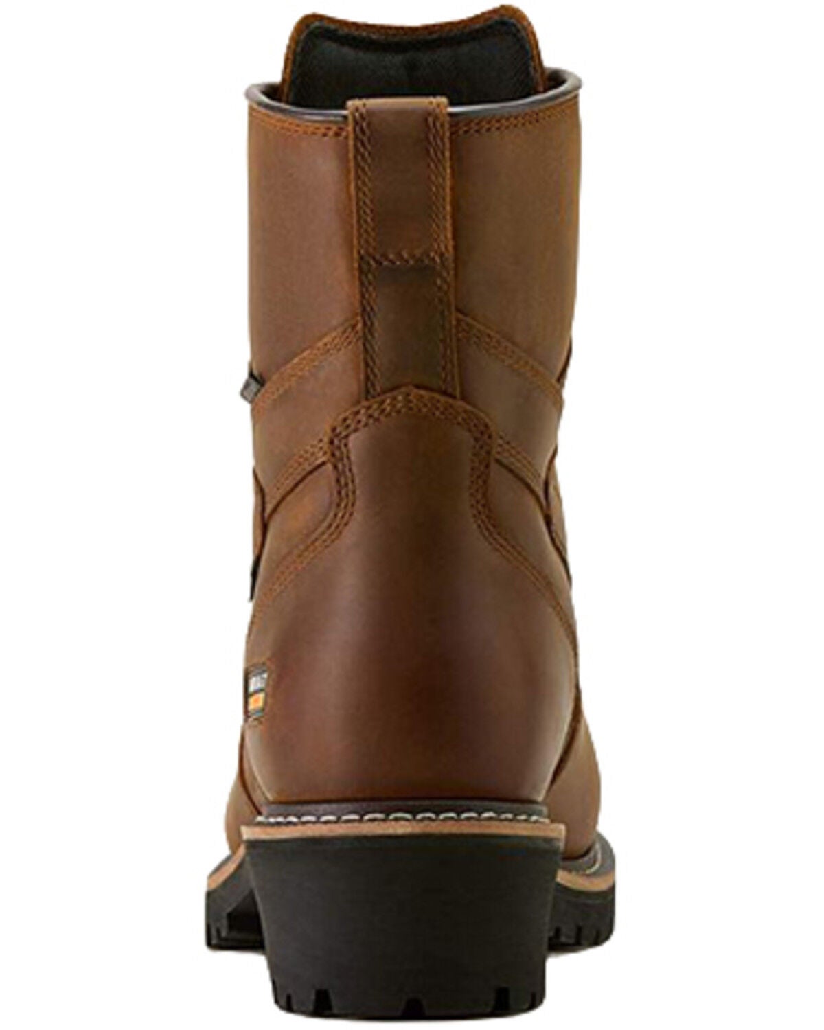 Image #3 - Ariat Men's Logger Shock Shield Waterproof Insulated Work Boots - Composite Toe, Brown, hi-res