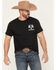 Image #2 - Buckwear Men's Ram Camo Print Logo Short Sleeve Graphic T-Shirt, Black, hi-res