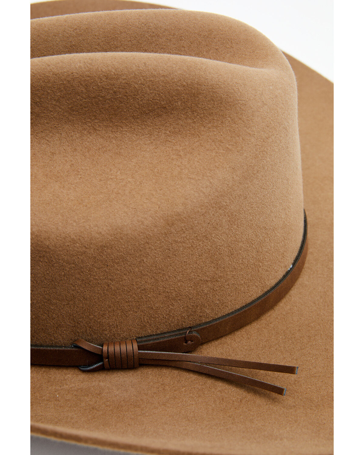 Image #2 - Justin Fawn Townes 6X Felt Cowboy Hat, Taupe, hi-res