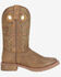 Image #2 - Smoky Mountain Men's Parker Performance Western Boots - Square Toe, Brown, hi-res