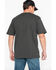 Image #2 - Carhartt Men's Loose Fit Heavyweight Logo Pocket Work T-Shirt - Big & Tall, Bark, hi-res