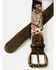 Image #2 - Cleo + Wolf Women's Patterned Multi Patch Brass Buckle Belt, Multi, hi-res