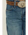Image #2 - Wrangler Retro Little Boys' Medium Wash Bowden Relaxed Bootcut Stretch Denim Jeans, Medium Wash, hi-res
