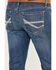 Image #4 - Cinch Men's Ian Medium Stonewash Slim Boot Performance Stretch Denim Jeans, Indigo, hi-res
