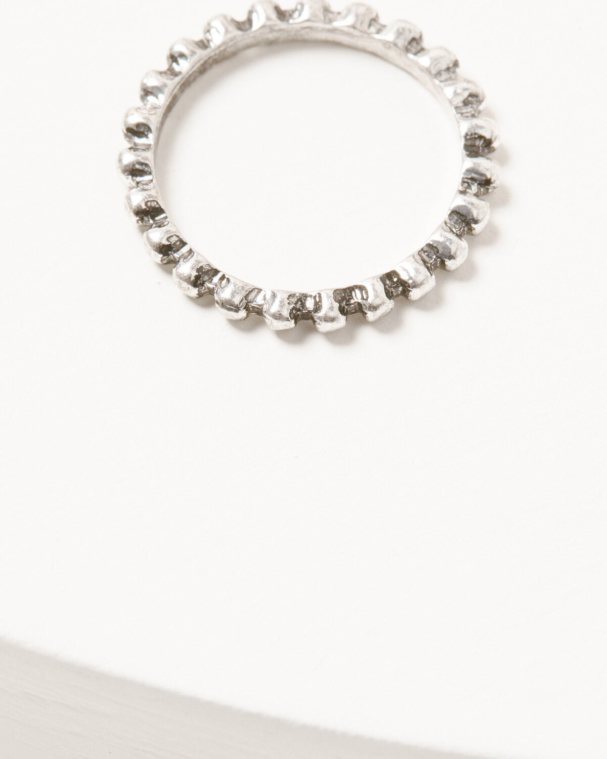 Image #4 - Shyanne Women's Horse Bit Star Ring Set - 5 Piece, Silver, hi-res