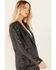 Image #2 - Molly Bracken Women's Sequins Blazer, Silver, hi-res