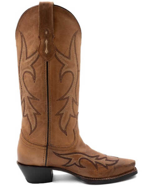 Image #2 - Ferrini Women's Scarlett Western Boots - Snip Toe , Caramel, hi-res