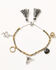 Image #1 - Lainey Wilson Women's Cowboys Copper Charm Bracelet, Silver, hi-res