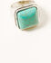 Image #4 - Shyanne Women's Square Turquoise Stone 3-Piece Ring Set, Turquoise, hi-res