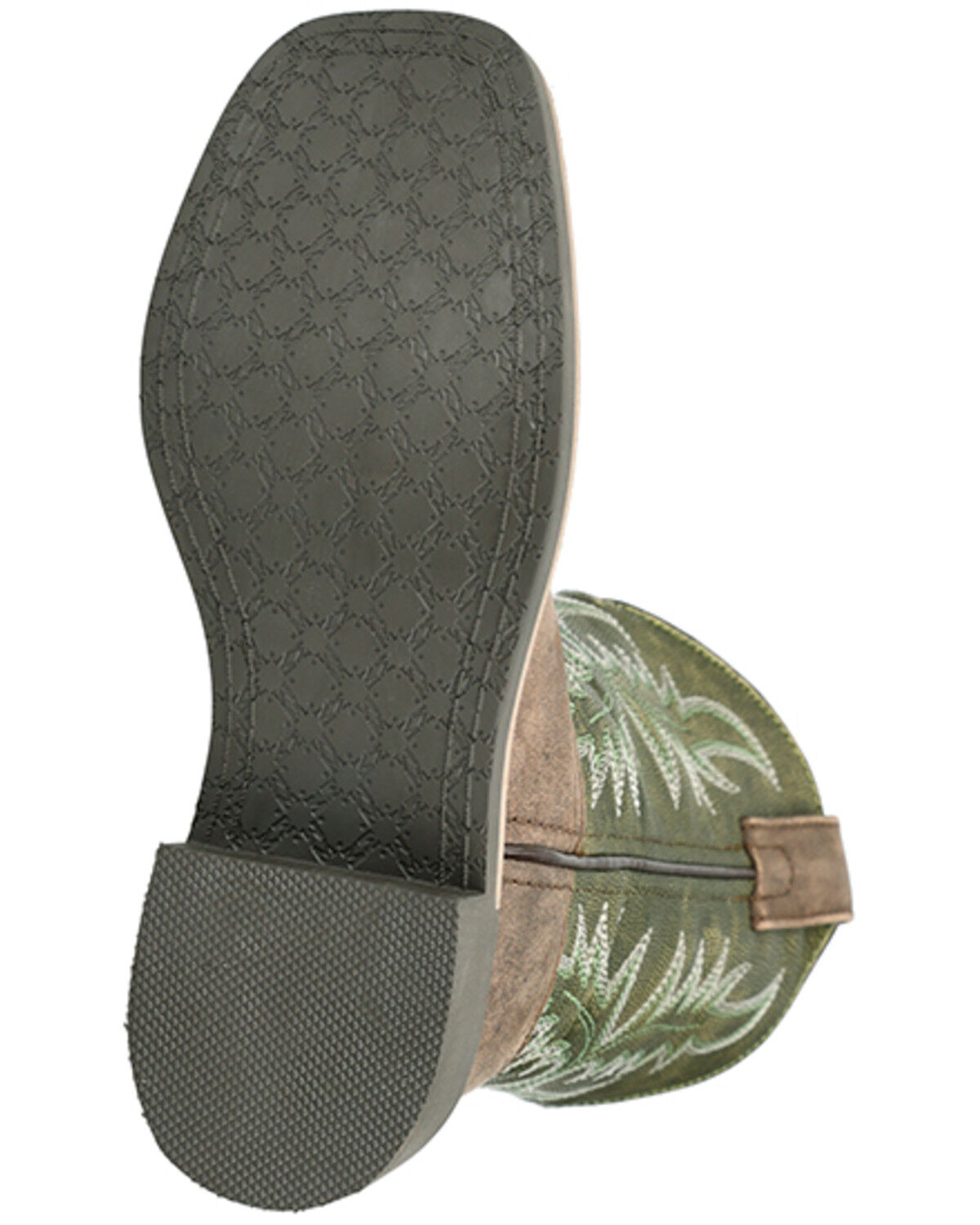 Image #7 - Smoky Mountain Boys' Harrison Western Boots - Broad Square Toe, Brown, hi-res