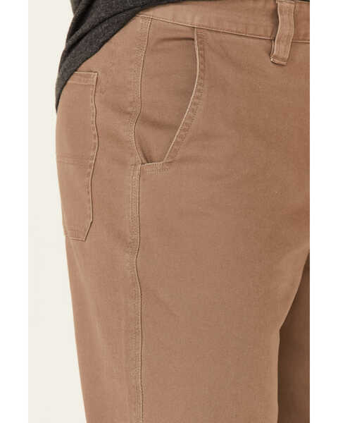 North River Men's Rough Ridge Chino Regular Fit Pants , Dark Brown, hi-res