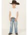 Image #1 - Cody James Little Boys' Stampede Light Wash Slim Bootcut Comfort Stretch Denim Jeans, Light Wash, hi-res