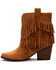 Image #3 - Matisse Women's Logan Saddle Western Boots - Round Toe, Cognac, hi-res
