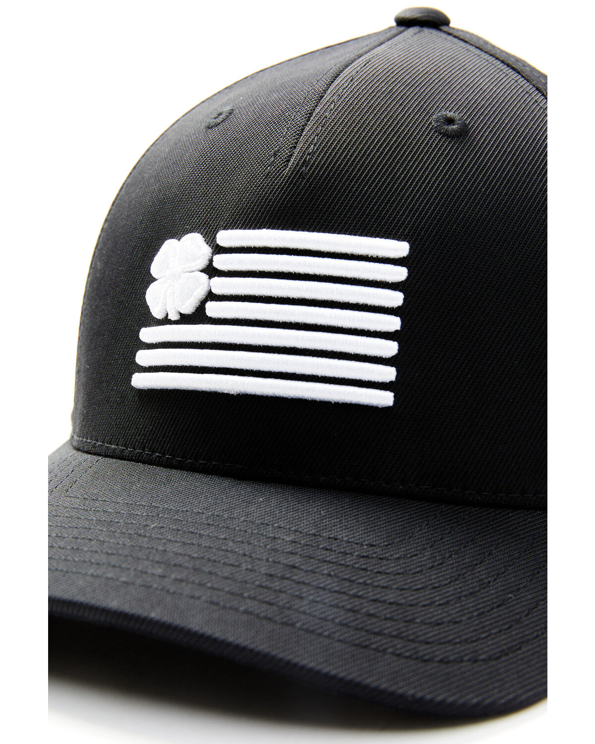 Image #2 - Black Clover Men's Nation Flag Patch Ball Cap, Black, hi-res