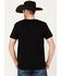 Image #4 - Cinch Men's Camp Yee-Haw Cowboys Never Say Die Graphic T-Shirt, Black, hi-res
