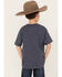 Image #4 - Cowboy Hardware Boys' Triple Flag Skull Graphic T-Shirt, , hi-res