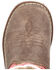 Image #5 - Smoky Mountain Toddler Girls' Autry Western Boots - Broad Square Toe, Chocolate, hi-res