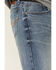 Wrangler 20X Men's Misty Vintage Light Wash Stretch Slim Bootcut Jeans , Blue, hi-res