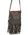 Kobler Leather Black Hand-Tooled Antique Finish Bag, Black, hi-res