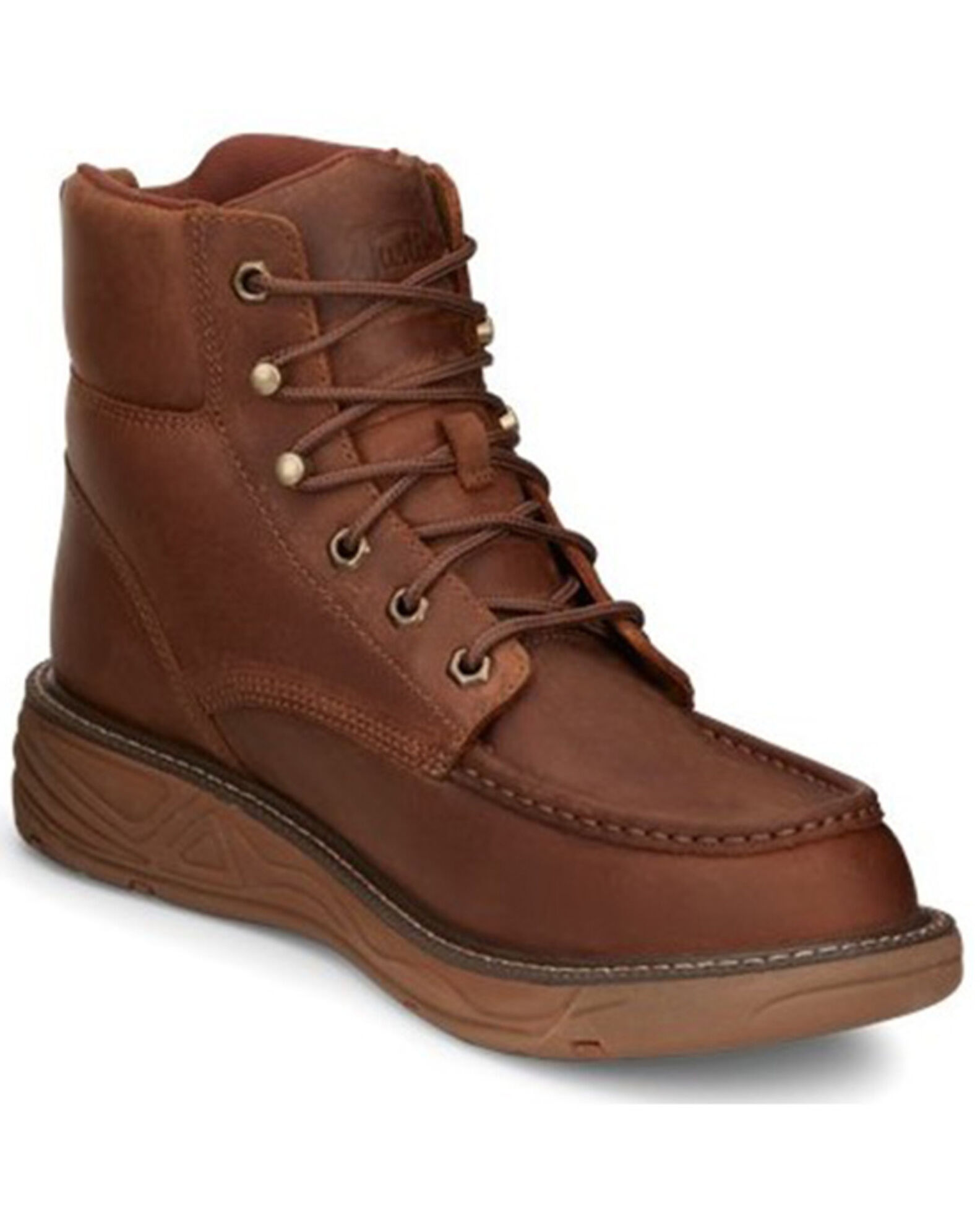 Justin wedge boots clearance