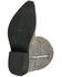 Image #7 - Smoky Mountain Little Girls' Magnolia Western Boots - Snip Toe, Grey, hi-res