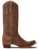 Image #2 - Lane Women's Emma Jane Tall Western Boots - Snip Toe, Caramel, hi-res