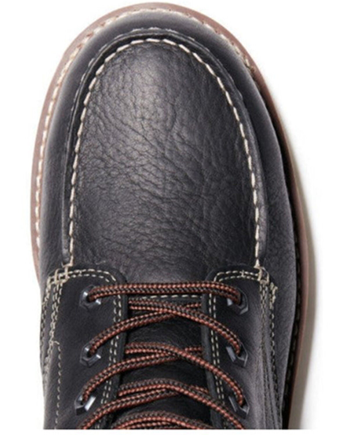Image #3 - Timberland PRO Men's 6" Gridworks Waterproof Work Boots - Moc Toe, Black, hi-res
