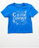 Image #1 - Cody James Toddler Boys' C Is For Cowboy Short Sleeve Graphic T-Shirt, Royal Blue, hi-res