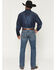 Image #3 - Cinch Men's Ian Medium Wash Slim Bootcut Rigid Denim Jeans, Indigo, hi-res