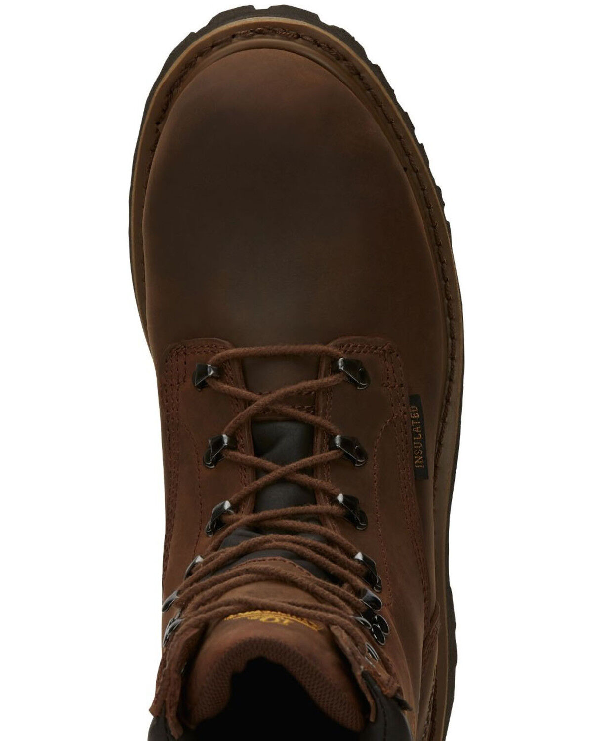 Image #6 - Chippewa Men's Heavy Duty Waterproof & Insulated Aged Bark 8" Work Boots - Soft Toe, Bark, hi-res