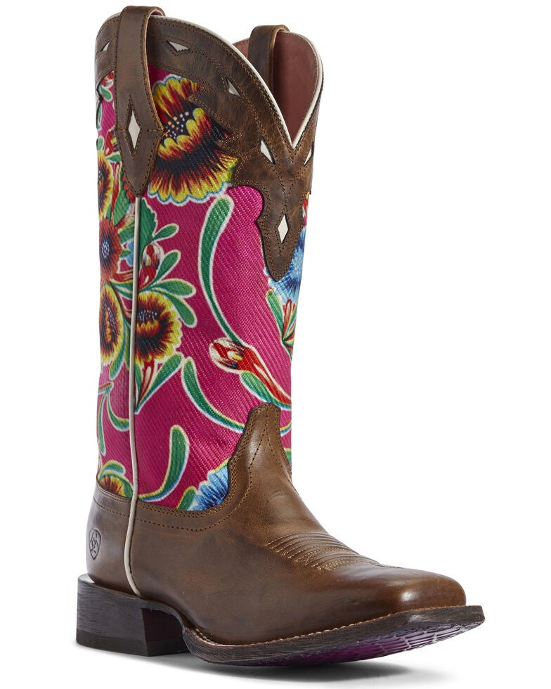 Ariat Women's Circuit Champion Western Boots - Wide Square Toe | Sheplers