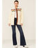 Image #2 - Pendleton Women's Ivory Glacier Sunset Zip-Front Fleece Jacket , , hi-res