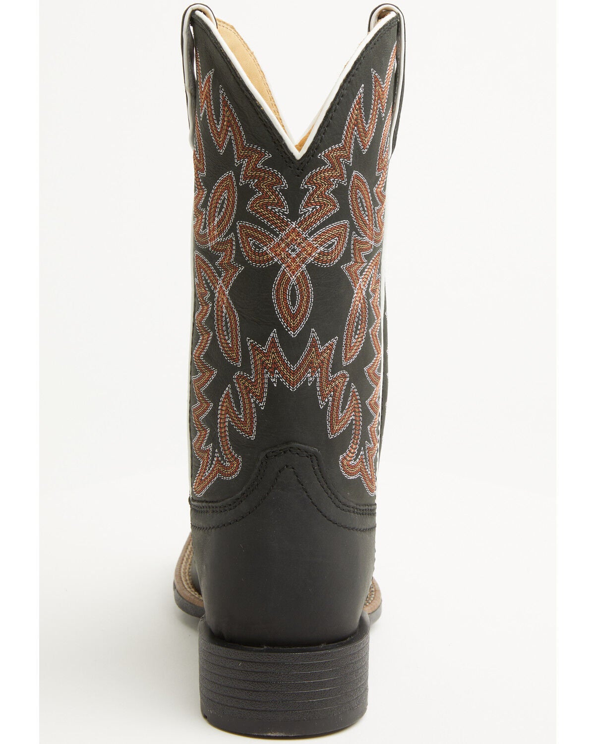 Image #5 - Justin Women's Ashtyn Performance Western Boots - Broad Square Toe, Black, hi-res