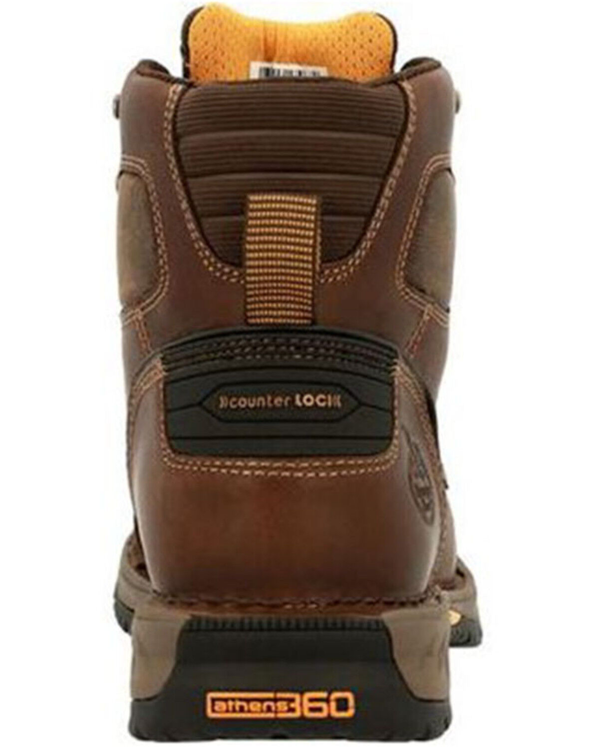 Image #5 - Georgia Boot Men's Athens 360 Waterproof Work Boots - Steel Toe, Brown, hi-res