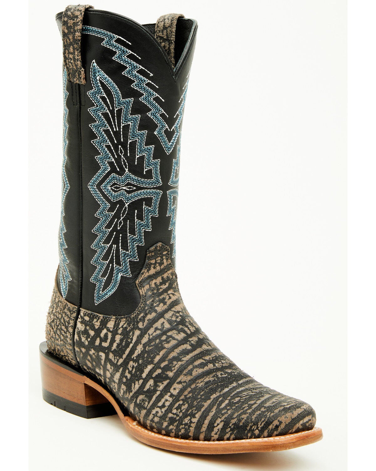 Ariat Men's Futurity Showman Western Boots - Square Toe, Grey, hi-res