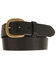 Image #1 - Justin Men's Basic Leather Work Belt, Black, hi-res