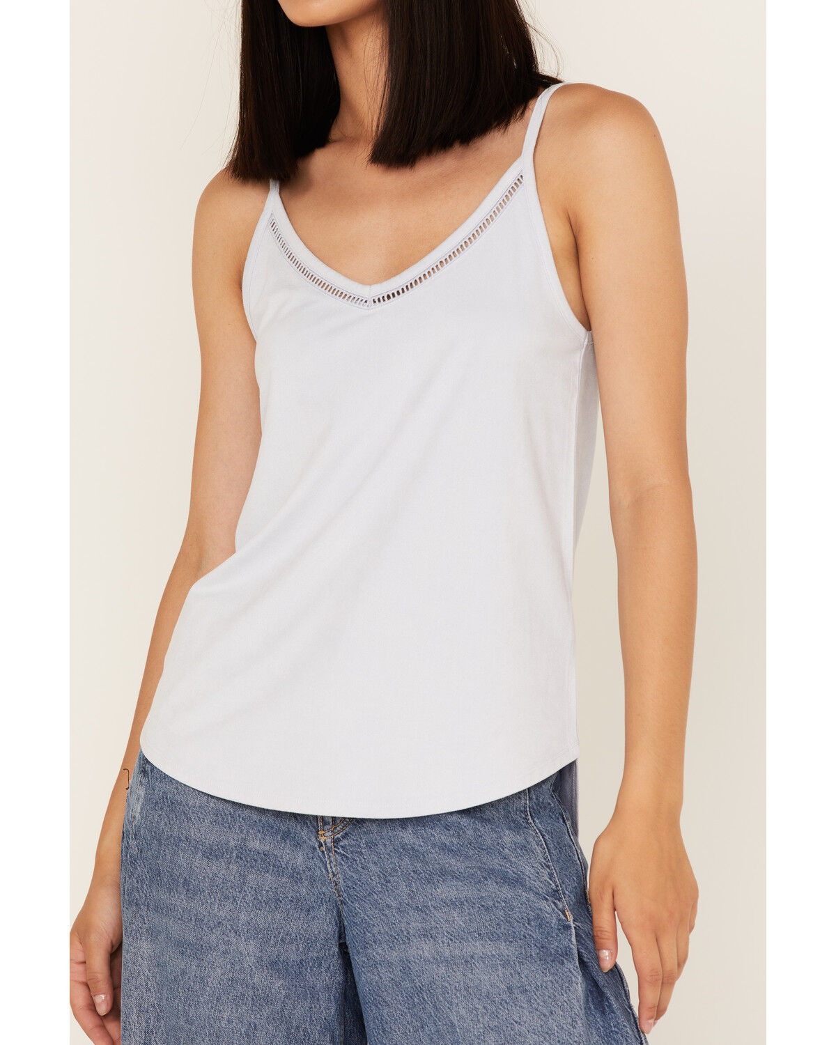 Image #3 - Shyanne Women's Ladder Lace Cami, Light Blue, hi-res