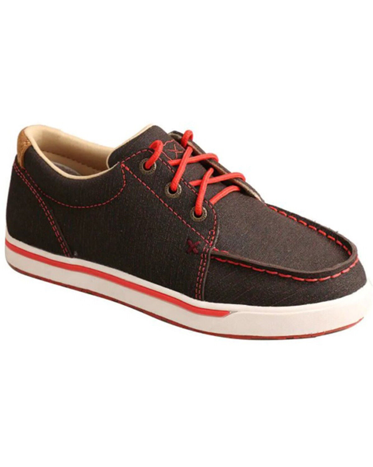 Twisted X Girls' Casual Kicks, Black, hi-res