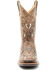 Image #4 - RANK 45® Women's Melody Western Performance Boots - Broad Square Toe, Tan, hi-res