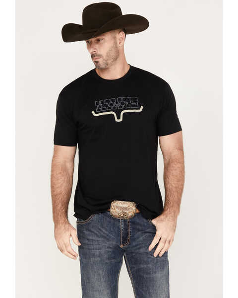 Kimes Ranch Men's Sarasparilla Short Sleeve Graphic T-Shirt, Black, hi-res