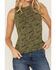 Image #3 - Wrangler Retro Women's Horse Graphic Tank Top, Green, hi-res