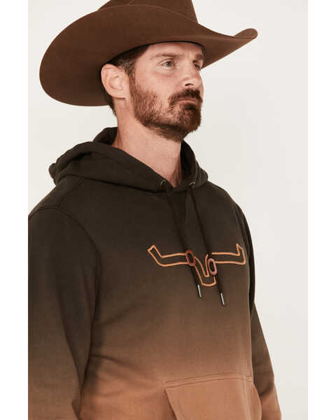 Image #2 - Kimes Ranch Men's Boot Barn Exclusive Layton Hooded Sweatshirt, Brown, hi-res