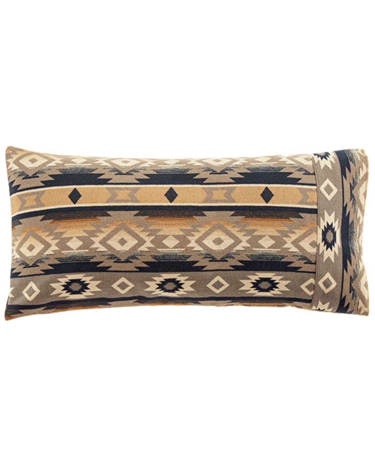 Image #3 - HiEnd Accents Taos Wool Blend Full/Queen Blanket Set - 3 Piece, Multi, hi-res